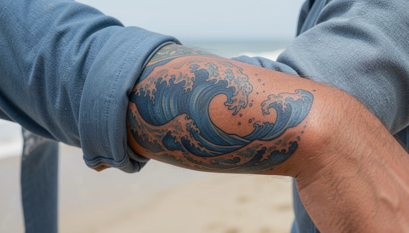 22 Mens Beach Style Tattoos You’ll Love