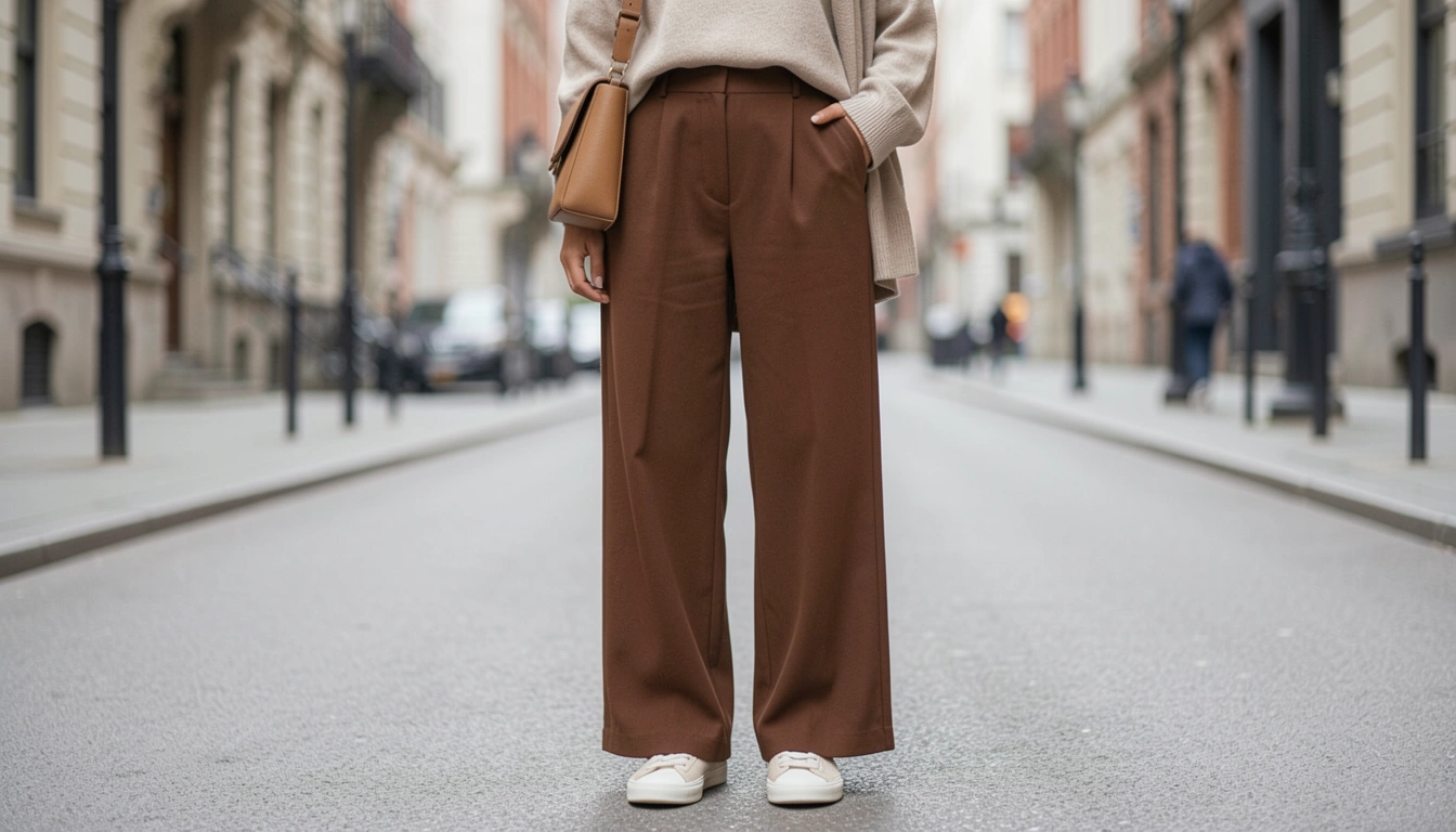 17 Brown Culottes Street Style You Must Try