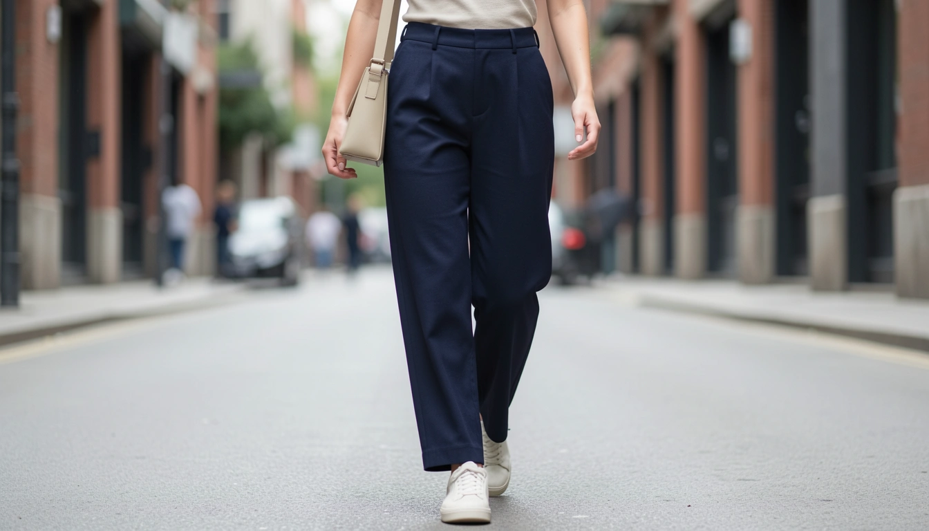 14 Navy Culottes Street Style You’ll Love
