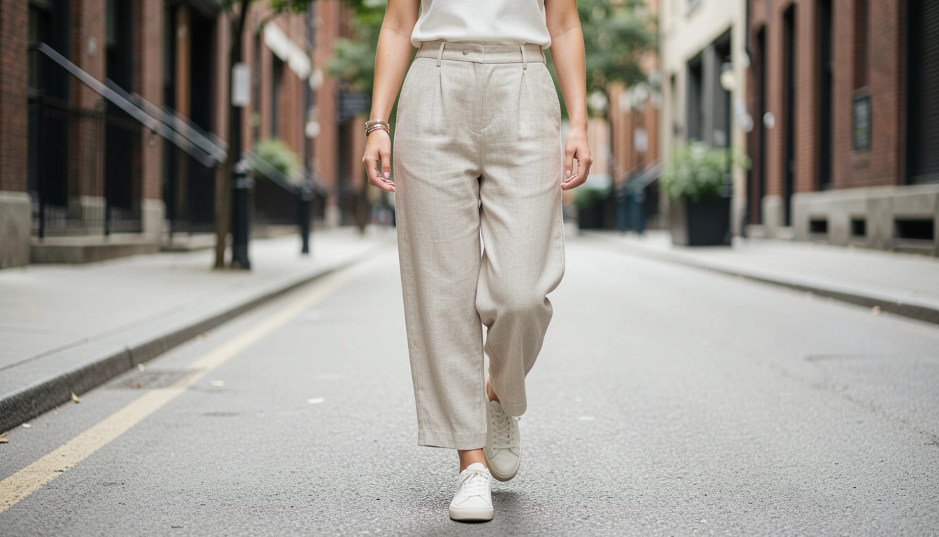 15 Linen Culottes Street Style For Warm Days