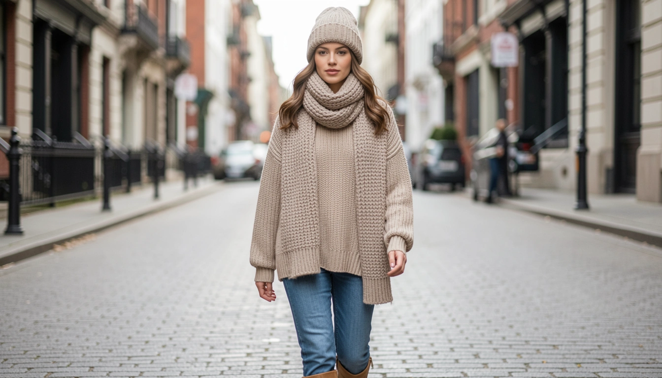 16 Womens Beanie Street Style For Cozy Days