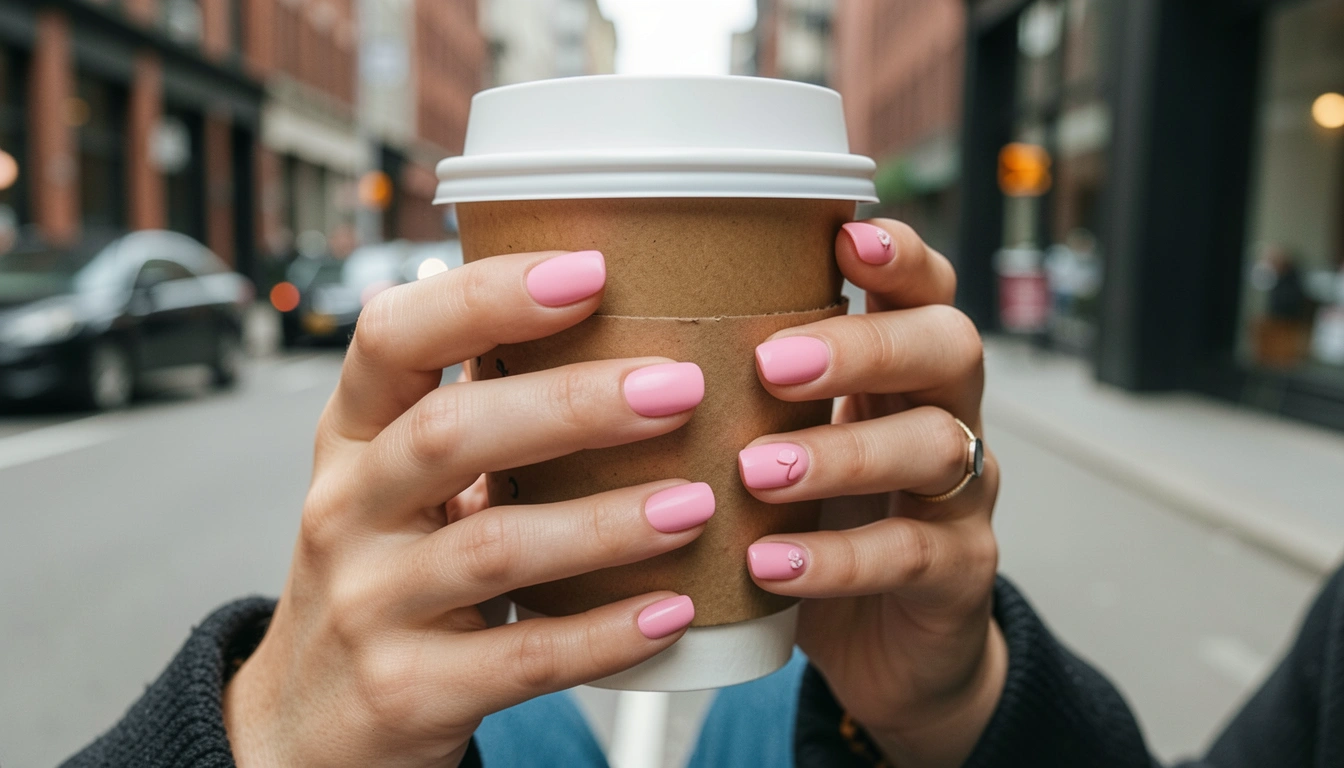 14 Street Style Pink Nails You’ll Adore