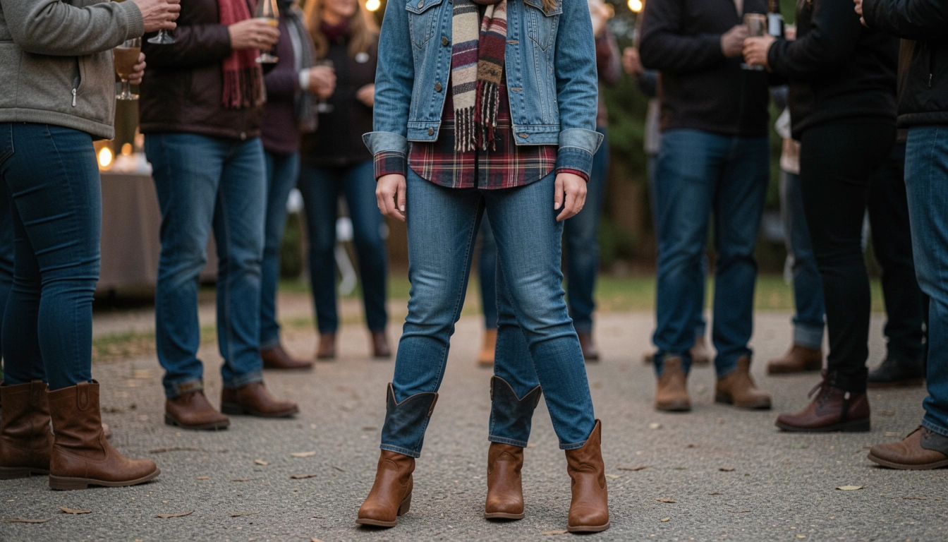 20 Cowgirl Winter Party Outfits For Cold Nights
